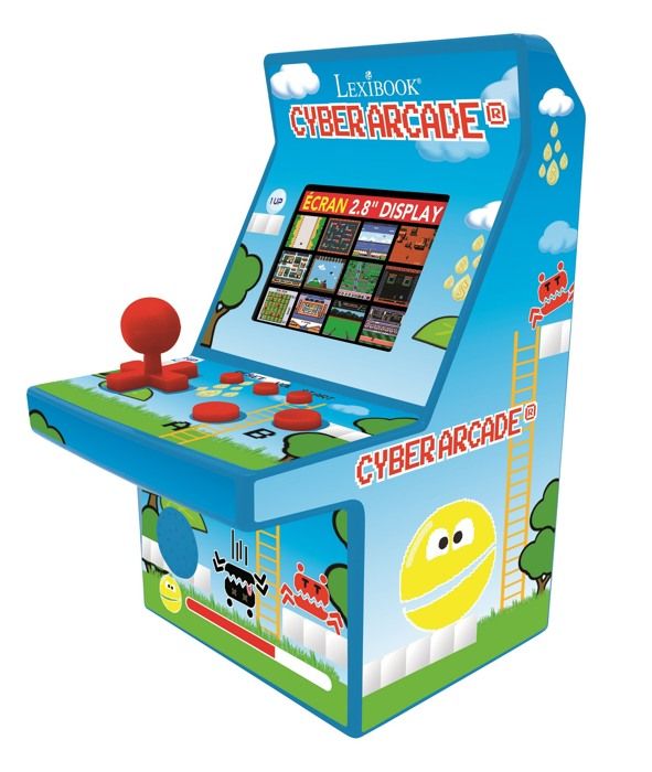 Console portable Cyber Arcade - écran 2.8'' 200 jeux