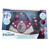 Sac a main enceinte musicale La Reine des Neiges avec microphone et effets lumineux
