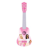 Lexibook, Barbie, Ma premiere Guitare pour Enfant, 6 Cordes en Nylon, 53 cm, Guide Inclus, Des 3 ans