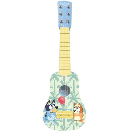 Lexibook, Bluey, Ma premiere Guitare pour Enfant, 6 Cordes en Nylon, 53 cm, Guide Inclus, Des 3 ans