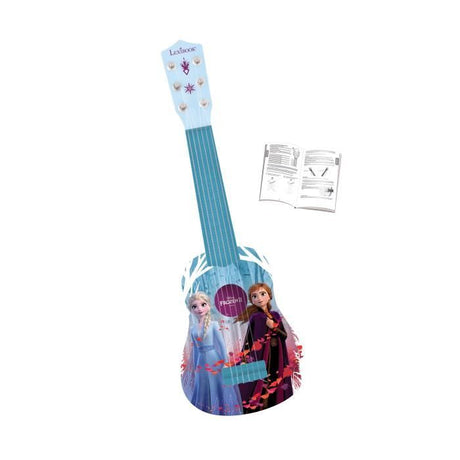Lexibook, Reine des neiges, Ma premiere Guitare pour Enfant, 6 Cordes en Nylon, 53 cm, Guide Inclus, Des 3 ans