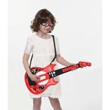Lexibook - Lady-Bug - Guitare électronique lumineuse - Lunettes avec microphone - Mélodies - 2 modes de jeu - Prise  MP3