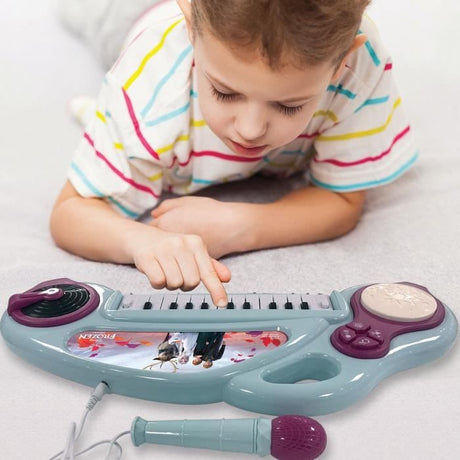 Piano électronique pour enfants La Reine des Neiges avec effets lumineux