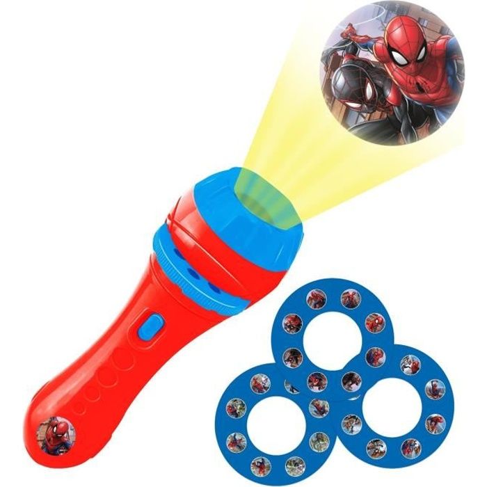 Spider-Man Story Projector and Flashlight - LEXIBOOK