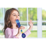 Microphone Stitch lumineux, enceinte (entrée auxiliaire), mélodies et effets sonores