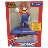 Réveil veilleuse digital LEXIBOOK - Super Mario - 3D lumineux et sonore - Bleu et rouge - Enfant