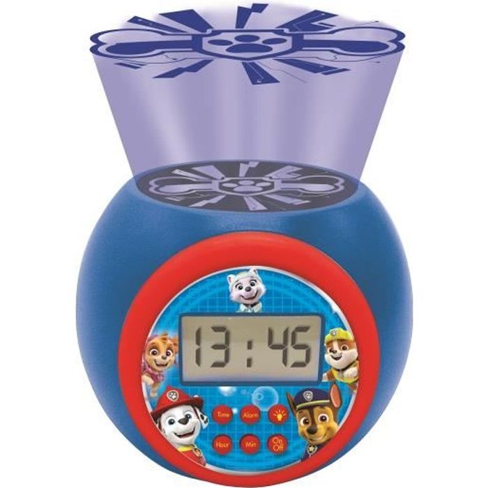 PAW PATROL Projector alarm clock with timer function LEXIBOOK