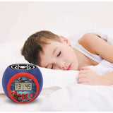 Lexibook - Réveil-projecteur Spiderman - Fonction Alarme et répétition Snooz - Veilleuse avec minuterie - Ecran LCD - Piles