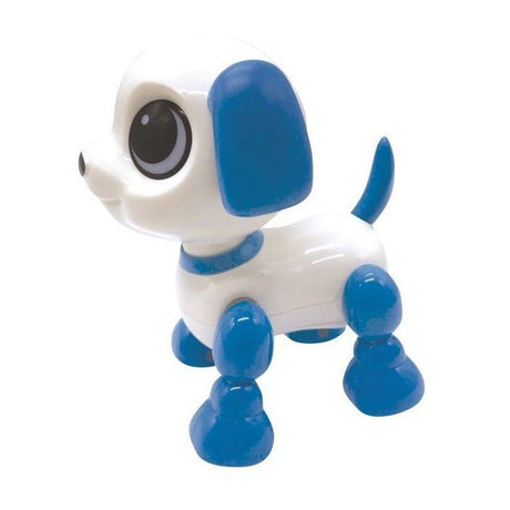 Lexibook - Power Puppy Mini - Chien robot avec effets lumineux et sonores, contrôle par claquement de main