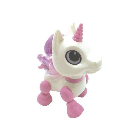 Robot Licorne Power Unicorn Mini - Effets Lumineux et Sonores - Contrôle par Claquement de Main - Répétition