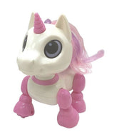 Robot Licorne Power Unicorn Mini - Effets Lumineux et Sonores - Contrôle par Claquement de Main - Répétition
