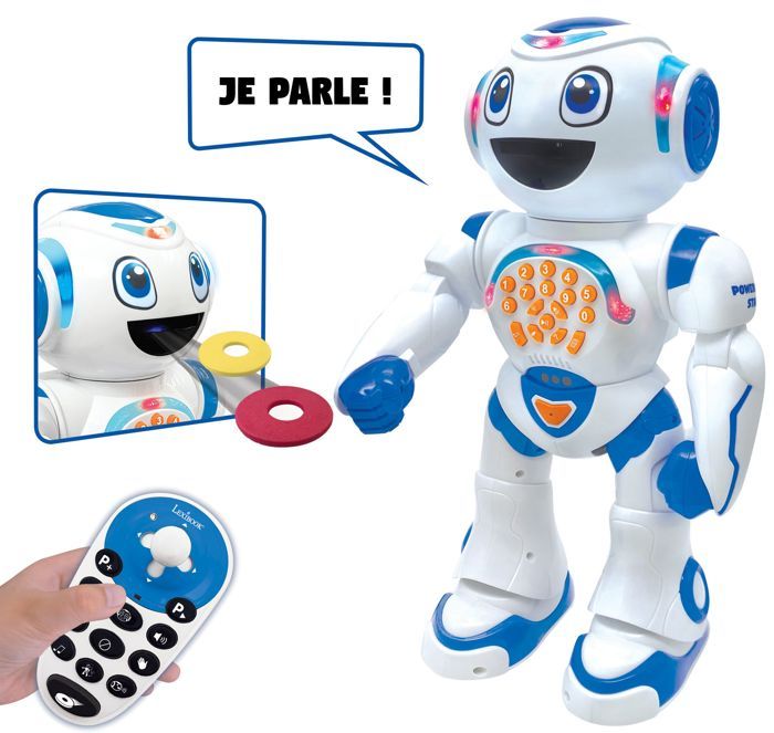 POWERMAN STAR Interactive Robot for Playing and Learning with Gesture Control and Remote Control (French)