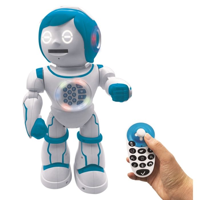 LEXIBOOK POWERMAN KID Bilingual Educational Robot - Learn and Play in French and English