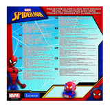 Lexibook - Spiderman - Réveil Projecteur -  Veilleuse et Projection de l'heure au Plafond -  Effets sonores - Piles