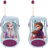 Lexibook, La reine des neiges, Talkies-Walkies 200m, Jeu de Communication pour Enfant, 2 canaux de Communication, Piles
