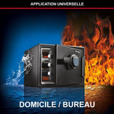 Coffre-fort de sÈcuritÈ ignifugÈ et rÈsistant a l'eau 22L - MASTER LOCK LFW082FTC
