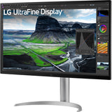 Ecran PC - LG - 32 - 4K UHD - 60Hz - Dalle IPS - 5ms - Ajustable en hauteur - 32UQ850V-W