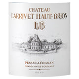 Château Larrivet Haut-Brion 2020 Pessac-Léognan - Vin rouge de Bordeaux