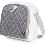 Réhausseur bébé pour table a manger - BENBAT - Portable et lavable - Facile a plier - Harnais de sécurité réglable - Gris