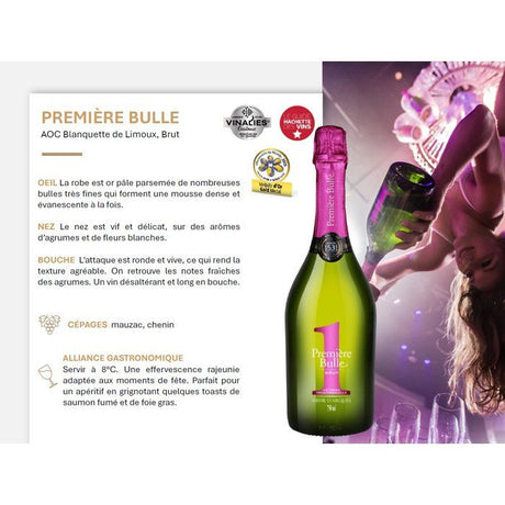 Sieur d'Arques Premiere Bulle - Blanquette de Limoux - 75 cl