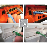 Câble fibre optique SC-APC / SC-UPC - LINEAIRE - FB125I - Pour Freebox - 15 m