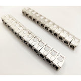 Pack de 24 noyaux keystone RJ45 Cat.6a - LINEAIRE - PR24AS24 - Court - Blindé