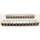 Pack de 24 noyaux keystone RJ45 Cat.6a - LINEAIRE - PR24AS24 - Court - Blindé