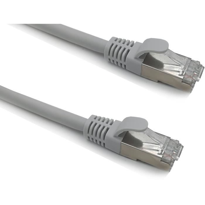 Câble RJ45 - LINEAIRE - PC6AD - Cat.6a - Blindé - S/FTP - LSZH - 2m