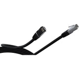 Câble RJ45 - LINEAIRE - PCC6FNA5 - Cat.6 - Blindé - F/UTP - Noir - 0,5m