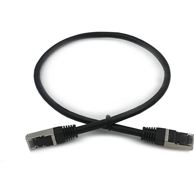 Câble RJ45 - LINEAIRE - PCC6FNA5 - Cat.6 - Blindé - F/UTP - Noir - 0,5m