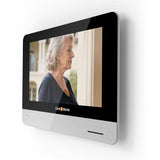 Portier vidéo WiFi avec écran - LINK2HOME - Écran tactile 7'' - Notification smartphone - Caméra 1080p grand angle 120°