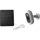 Caméra solaire Wi-Fi - LINK2HOME - HD 1080P, angle 110°, vision nocturne