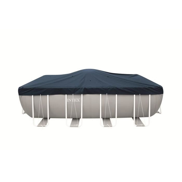Bâche hiver - INTEX - Piscine Rectangulaire - 4,50m x 2,20m - Protection contre les débris
