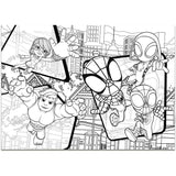 Puzzle MaxiFloor double face - Spidey - LISCIANIGIOCHI - 4 x 48 pieces - Des 4 ans