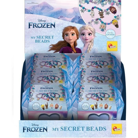 Coffret Bijoux - LISCIANIGIOCHI - LA REINE DES NEIGES - Coffret avec serrure, perles et breloques