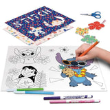 Kit de dessin - LISCIANIGIOCHI - STITCH - Table lumineuse - Modeles, Feutres