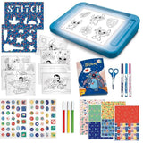 Kit de dessin - LISCIANIGIOCHI - STITCH - Table lumineuse - Modeles, Feutres