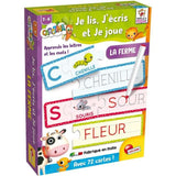 Je Lis, J'Écris et Je Joue - La Ferme - Jeu éducatif - CAROTINA BABY - Apprentissage de la lecture et de l'écriture