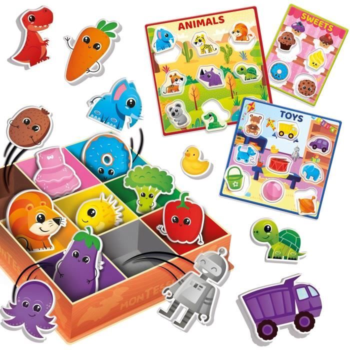 Box Colours - jeux d'apprentissage - basÈ sur la mÈthode Montessori - LISCIANI