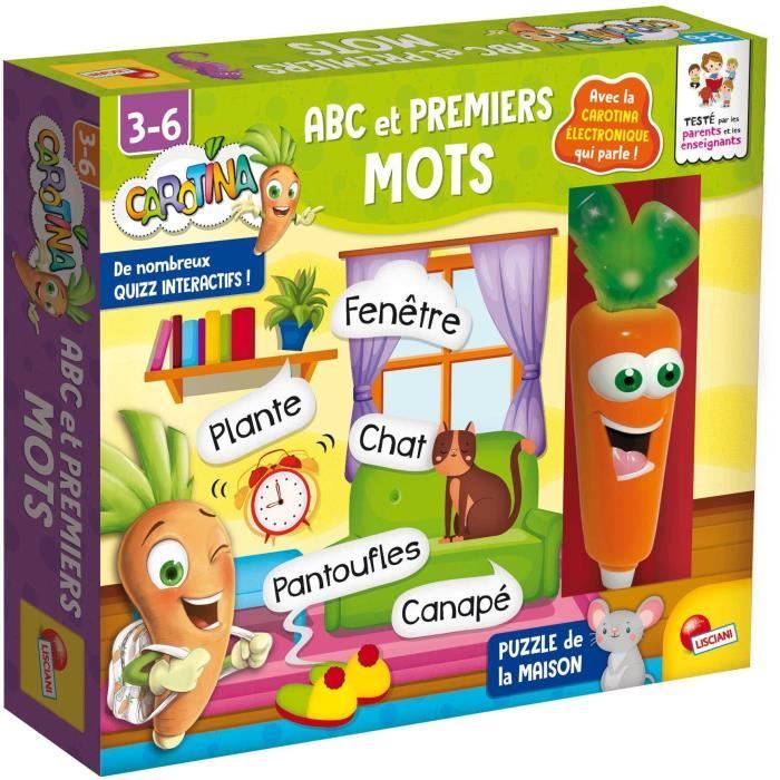 ABC - Stylo parlant - CAROTINA - Apprentissage de l'alphabet, Stylo interactif