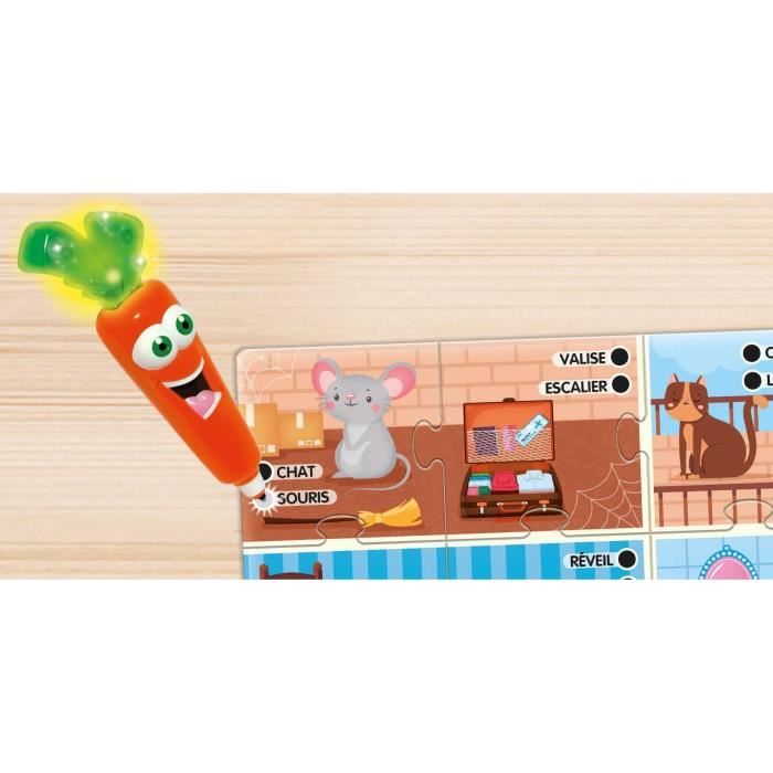 ABC - Stylo parlant - CAROTINA - Apprentissage de l'alphabet, Stylo interactif
