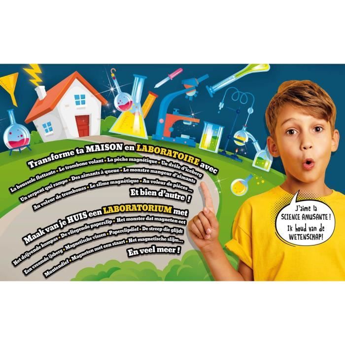 50 expériences de magnétisme - Kit Scientifique - I'M A GENIUS