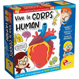 Jeu éducatif - LISCIANI - Vive le Corps Humain - Découverte du corps - Quiz et parcours - Multiniveaux ludiques