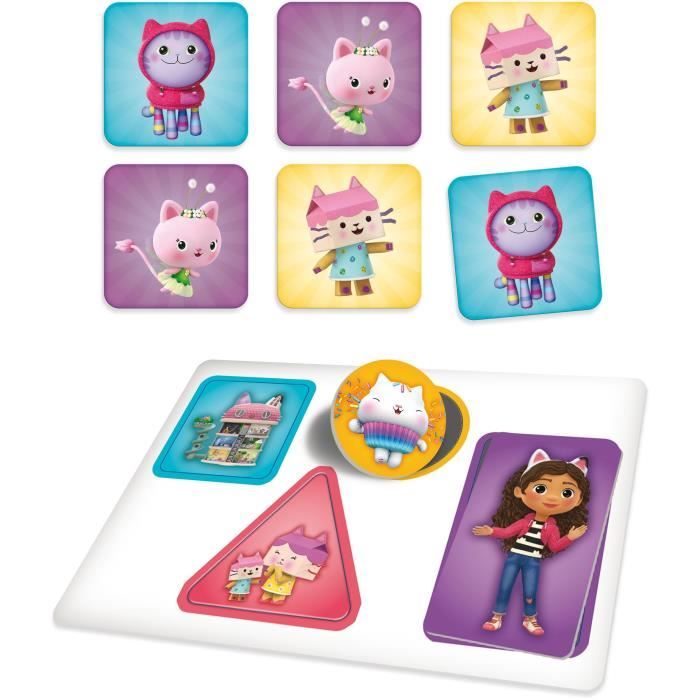Table éducative - LISCIANI - Gabby's Dollhouse - Super Desk - Jeux logiques - Personnages animés - Activités ludiques
