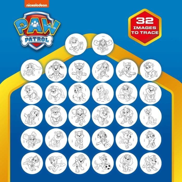 Projecteur de dessins - LISCIANIGIOCHI - PAT'PATROUILLE - Accessoires Inclus, Modeles Pat' Patrouille