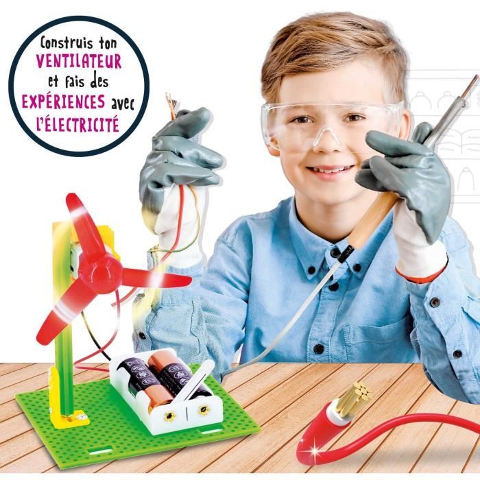 Découverte de l'éléctricité - Kit Scientifique - I'M A GENIUS POCKET - Composants sűrs