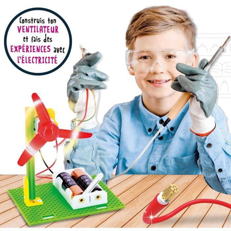Découverte de l'éléctricité - Kit Scientifique - I'M A GENIUS POCKET - Composants sűrs
