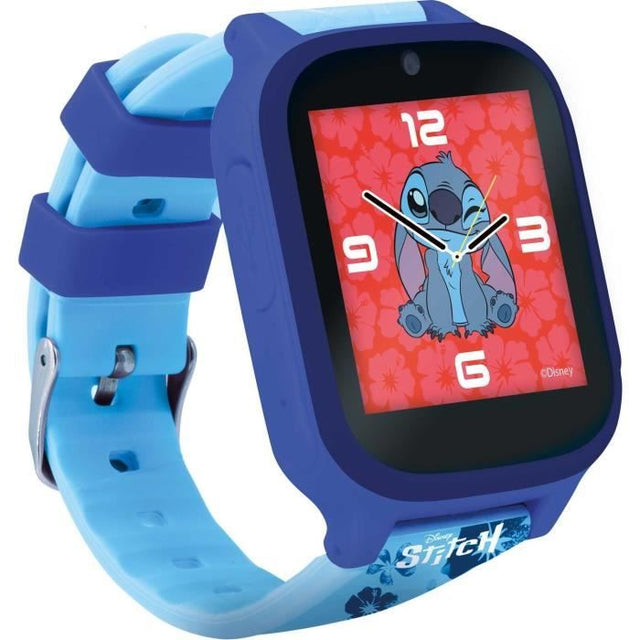 Montre Éducative - HI TECH - STITCH - Cadrans personnalisables, 5 Jeux interactifs