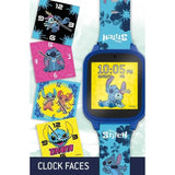 Montre Éducative - HI TECH - STITCH - Cadrans personnalisables, 5 Jeux interactifs