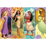 Puzzle MaxiFloor double face - Princesses - LISCIANIGIOCHI - 2 x 60 pieces - Des 4 ans